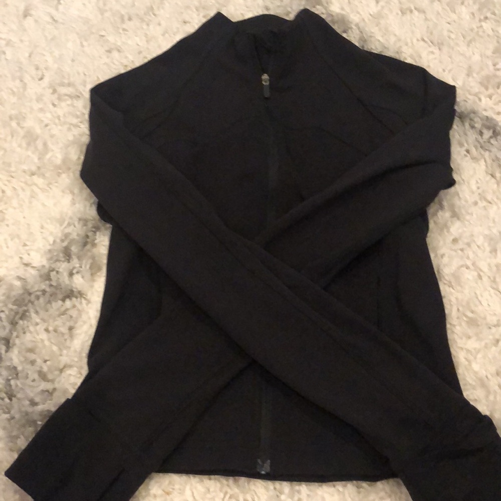 LULUEMON DEFINE JACKEY BLACK SIZE 6